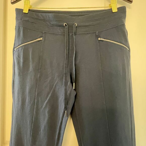Athleta Women's Blue Jogger Elastic Tie Waist Pant Size M - Picture 5 of 10